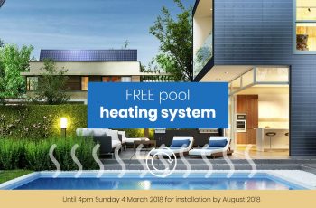 Compass Pools Melbourne Free Pool Heating Promotion 04 March 2018