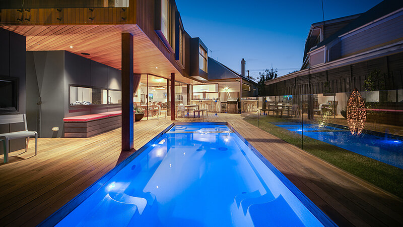 Compass Pools Melbourne Best Residential Fibreglass Pool Over 60000 Highly Commended Award Winner 2018