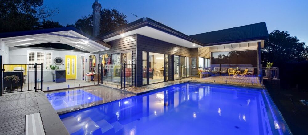 Compass Pools Melbourne Pool and spa combination as alternative to swim spa