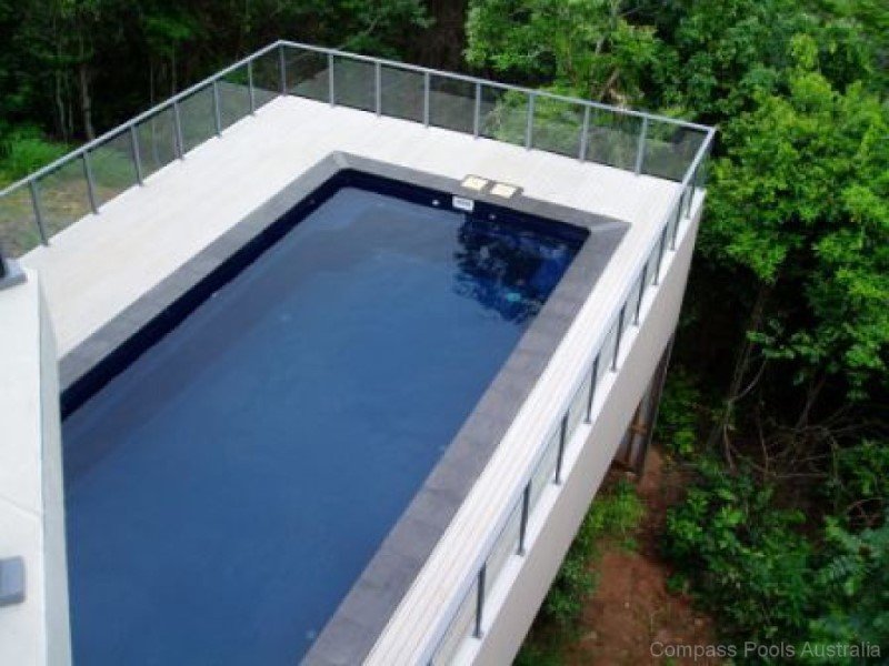 Above Ground Fibreglass Pools With Maxi, Concrete Above Ground Pool Melbourne